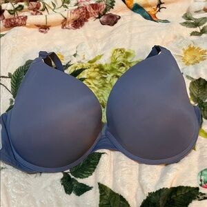 Pink by Victoria secret Blue Women's push up Bra